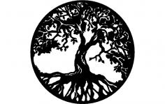 Hayat ağacı dxf Dosyası