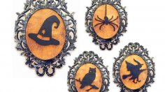 Halloween Plaques Patterns PDF File