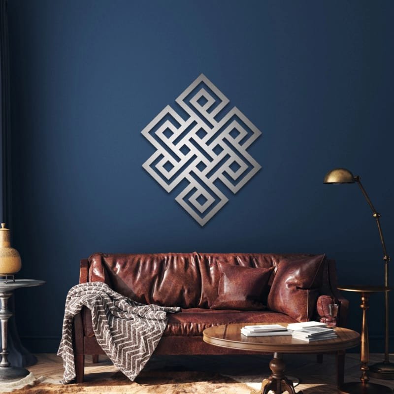 Laser Cut Eternal Knot Wall decoration, Celtic Wall Art