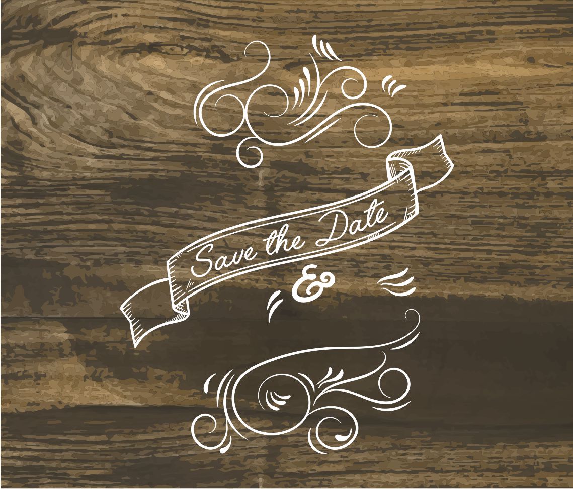 Save The Date dxf File