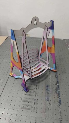 Laser Cut Doll Swing Chair