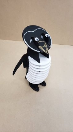 Laser Cut Penguin Coasters