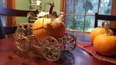 Laser Cut Pumpkin Coach