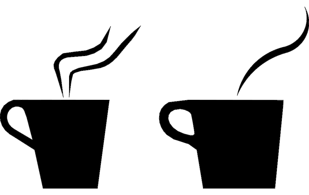 Кофейные чашки dxf файл