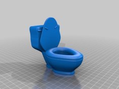 Dollhouse Bathroom Set 3D Printer Model