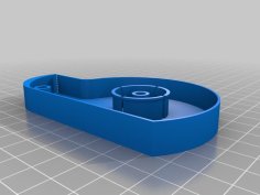 Simple Tape Dispenser 3D Printer Model