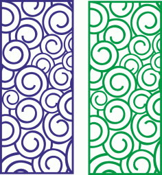 Abstract Circle Lines partition screen Free Vector