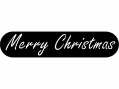 Merry Christmas dxf File