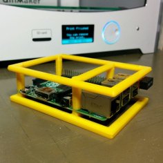 Raspberry Pi B+ Bumper 3D Printer Model