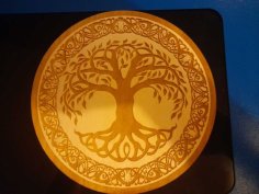 Laser Cut Tree Of Life Celtic Design SVG File