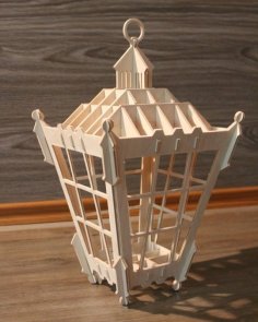 Laser Cut Wall Lantern