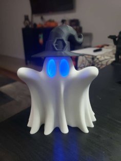 Ghost Booh Witch Hat Resize 3D Printer Model