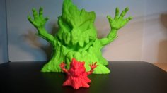 Halloween Creepy Tree 3D Printer Model