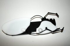 Laser Cut Portal Gun Pin