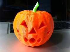 Jack-O-Lantern 3D Printer Model