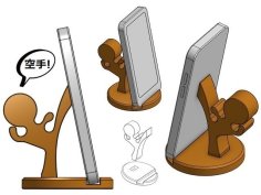 Karate Phone Stand 3D Printer Model