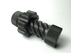 Multi-Start Thread Screw With Trapped Nut 3D Printer Model