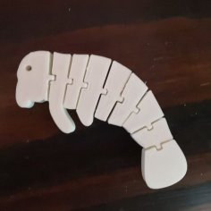 Flexi Manatee 3D Printer Model