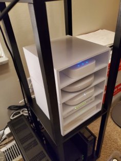 Smart Home Hub Shelves 3D Printer Model