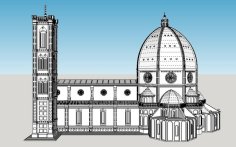 Cattedrale Di Santa Maria Del Fiore 3D Printer Model