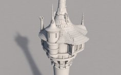 Tangled Tower 3D Printer Model