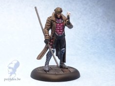 Gambit – X-Men (35mm Presupported Wargame Miniature) 3D Printer Model