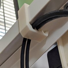 Desk Cable Clamp 3D Printer Model