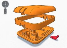 Arduino Box Wall Mount And Sheilds Enabled+9V 3D Printer Model