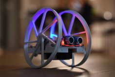 Two Wheel Robot 3D Printer Model