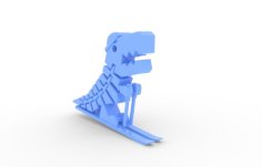 Flexirex Skiing Edition V2 3D Printer Model