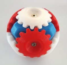 Sphere Gear Fidget 3D Printer Model