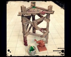 Savage Watchtower – Miniature Terrain 3D Printer Model