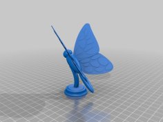 Butterfly Statue V1 3D Printer Model