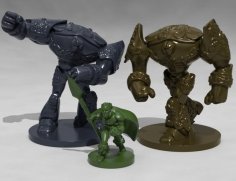 Metal Golems 3D Printer Model