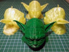 Yoda – Lite – More Face Less Robe And A Bit Bigger 3D Printer Model