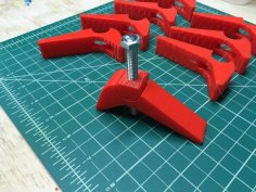 Waste Board Clamp For Shapeoko, X-Carve & Other CNC 3D Printer Model