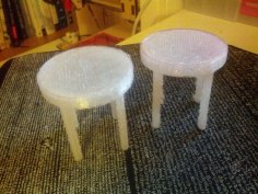 Parametric Simple Stool 3D Printer Model