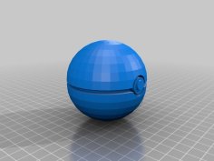 Pokeball 3D Printer Model