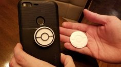 Popsocket Pokeball Faceplate 3D Printer Model