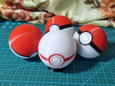 Super Mini Pokeball Model Kit 3D Printer Model