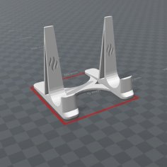 Surface Book Stand 3D Printer Model