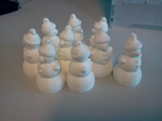 Snowman 3D Printer Model