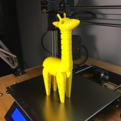 Giraffe Toy 3D Printer Model