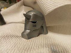 Alphonse Elric Helmet High Res 3D Printer Model