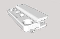 Tools Holder On Table Edge. 3D Printer Model