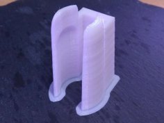 Flexible Shaft Wallmount 3D Printer Model