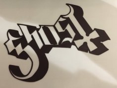 Ghost BC Band Logo 3D Printer Model