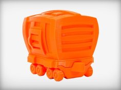 Brawny Boxcar 3D Printer Model