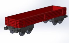 Freight Wagon For LEGO Train 3D Printer Model