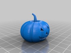 Small Pumpkin 3D Printer Model